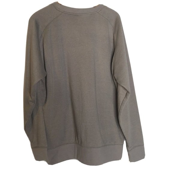 Champion WVU Men's L West Virginia Mountaineers Sweatshirt Crew Neck Gray EUC - Picture 3 of 8